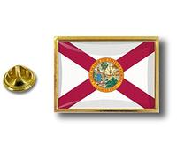 Akacha pins pin's Flag National Badge Metal Lapel hat Button Vest USA Florida