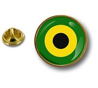 Akacha pins pin's Flag Rasta Badge Metal Lapel hat Button air Force Roundel Jamaica