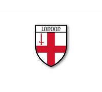 Akacha Sticker county shield car vinyl souvenir decal flag caravan crest london