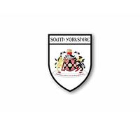 Akacha Sticker county shield car vinyl souvenir decal flag caravan south yorkshire r2
