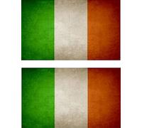 Akachafactory 2x Sticker flag vinyl country vintage IRL ireland irish