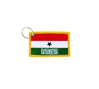 Akachafactory Keychain keyring embroidered patch double sided flag somaliland somalia