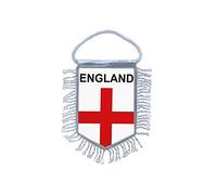 Akachafactory Mini banner flag pennant window mirror country banner england st george cross