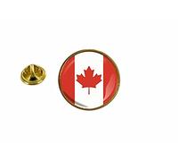 Akachafactory Pin pin badge Canadian flag Canadian round rosette