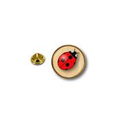 Akachafactory pins pin's Badge Metal Lapel hat Button Vest Ladybird Ladybug