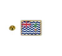 Akachafactory pins pin's Flag National Badge Metal hat Button British Indian Ocean Territory