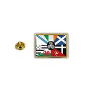 Akachafactory pins pin's Flag National Badge Metal Lapel hat Button Vest Celtic Nations