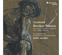 AKADEMIE FUR ALTE MU - TELEMANN BROCKES-PASSION - CD - F123z