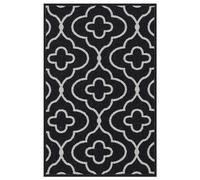 AKADIL Washable Door Mats Indoor & Outdoor Heavy Duty Non-slip Rug, Perfect Dust Grabbing Doormats,S mall & Large Doormats, Hall Runner and Door Mat (Black-club, 120 x 160 cm (Rectangular))