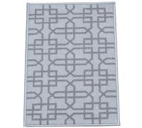 AKADIL Washable Door Mats Indoor & Outdoor Heavy Duty Non-slip Rug, Perfect Dust Grabbing Doormats,S mall & Large Doormats, Hall Runner and Door Mat (Silver-siam, 67 x 220 cm (Runner))