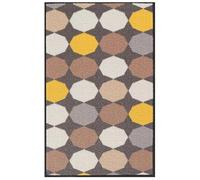 AKADIL Washable Door Mats Indoor & Outdoor Heavy Duty Non-slip Rug, Perfect Dust Grabbing Doormats,S mall & Large Doormats, Hall Runner and Door Mat (Gold-oval, 50 x 80 cm (Rectangular))
