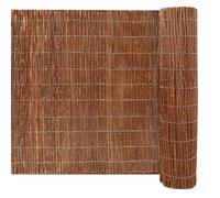 AKADIL Willow Fence Screening Roll, Privacy & Sun Protection for Garden, Balcony & Patio, Wicker Fence Panels, Eco-Friendly & Durable Outdoor Natural Willow Fencing Screening (1.2m x 4m)