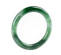 AKAFKKPYXSD Jade Bangle Bracelet For Women Lucky Retro Chinese Style Natural Jade Bangle Attract Wealth Good Luck With Gift Box Valentine’s Day Gift, 56-57MM