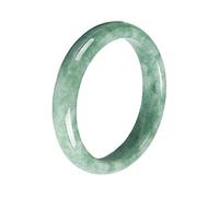 AKAFKKPYXSD Jade Bracelet For Women, Natural Green Jade, Genuine Chinese Style Jade Green Bangle Dating Fashion Jewelry With Gift Box, 61-62MM