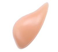 AKAFKKPYXSD Silicone Breast Mastectomy Self-adhesive Spiral Concave Invisible Bra Soft Realistic Transgender Cosplay(350g, Right Side Only)