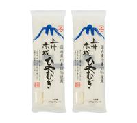 Akagi Joshu Japanese Dried Noodles - Hiyamugi Dried Wheat Thin Noodle (2 Packs, 6 Servings)