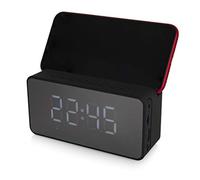 Akai A58117 Core Alarm Clock Bluetooth Speaker with Bluetooth, AUX/FM/TF/USB,10W