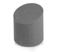 Akai A61052G DYNMX Portable Wireless Charging Speaker with Bluetooth Connectivity, 3W Audio Output, 5W Charging, Grey