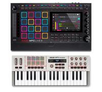 Akai Professional MPC Live III - Standalone Portable Music Production Center with MPCe Pads, Sequencer, Touchscreen, Mic, Stereo Monitors, Audio Interface, Wi-Fi, Bluetooth, Battery, Touchstrip