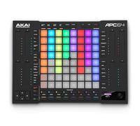 Akai Professional APC64 USB MIDI Pad Controller | 64 RGB Pads, 8 Touch Strips, 32 Step Sequencer, CV Gates, MIDI I/O, for Ableton Live, Live Performance and Music Production
