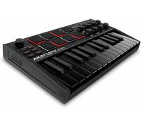 AKAI Professional USB MIDI Keyboard Controller MPK mini Mk3 Black 25 Key 8 Pad