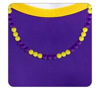 AKAIXI 15In/18In/20In/22In Baseball/Basketball Game Day Clay Beaded Necklace, Elastic Clay Beaded Chain, Baseball Drip Accessories for Men Women Team Players Lovers Gift, 18inch, Clay, No Gemstone