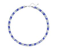 AKAIXI Baseball Necklace, Inspired Rhinestone Bling Baseball Necklaces Accessories for Sports Team Coach Men and Women, 15.7 Inch, Plastic, No Gemstone
