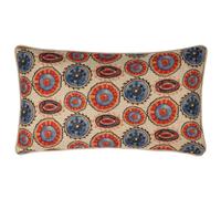 Akamba Tribal Abstract Tropical Cushion Wylder Tropics Natural 30cm x 50cm