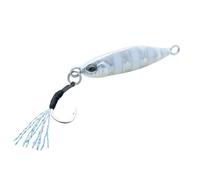 Akami Pin Jig Micro Jig - Sinking Jigging Bait for Mackerel, Sugarelli and Tonnets - Perfect for Light Shore Jigging and Vertical Boat (ZEBRA GLOW, Jig 3g | 32mm)