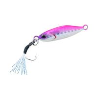 Akami Pin Jig Micro Jig - Sinking Jigging Bait for Mackerel, Sugarelli and Tonnets - Perfect for Light Shore Jigging and Vertical Boat (PINK, Jig 5g | 37mm)