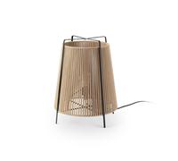 Faro AKANE Outdoor Floor Lamp Beige/ Matt Black