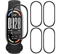 Akanry [4 Pieces Screen Protector Compatible with Mi Band 10, Scratch Resistant, Bubble-Free, Easy Application, Frosted Film, Full Coverage (No Glass)