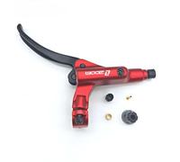 Akantor Zoom HB875 HB876 HB876E Replacement Hydraulic Brake Lever Without Caliper Bike Brake Repair Parts - Hydraulic Disc Brake Lever Rebuild Kit (Left Handle, Red)