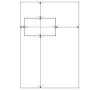 AKAR A4 Integrated Labels - (110 x 80) mm Address Label Peel Off Dispatch Note - Suitable for Ebay Selling Manager - Amazon Despatch Invoice. (2,000 Sheets)