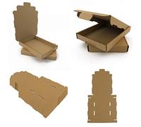 AKAR A6/C6 || Manilla Large Letter Box C6 Strong Cardboard Boxes || 112x163x20mm || Royal Mail Large Letter Box A6 Pack of 10 Boxes