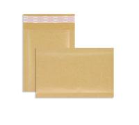 AKAR B00 Padded Envelopes Bubble-Lined Envelopes Gold Poly Bubble Mailers Postal Bags Quick & Easy Packaging Size 2-215x120mm B/00 (Pack of 100)