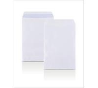 AKAR C5 Plain White Self-Seal Pocket Envelopes - 90gsm - 229x162 mm (Pack of 250)