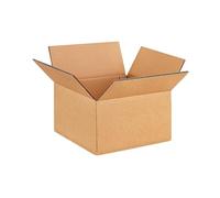 AKAR Double Wall Extra Large (XL) Cardboard Boxes (61cm x 46cm x 46 cm) for Moving House, Removals, Packing including Economy Fragile Tape (10 Boxes + 2 Tapes)