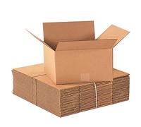 AKAR Small Parcel Shipping Boxes | 450x350x160mm Max Strong Single Wall Brown Cardboard Box | Fits Royal Mail Maximum Small Parcel | UK-Made (20)