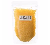 AKARZ 105g Yellow Beeswax Pellets - 100% Pure Natural Beeswax Pastilles for Candle Making, Soap Making & DIY Craft Projects - Triple Filtered Cosmetic Grade Wax