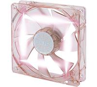 Akasa 12 cm LED Case Fan - Computer Cooling Components (29.75 dB, Red, 120 x 120 x 25 mm 12 V, 1700 Rpm)