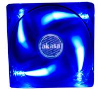 Akasa 120mm Blue LED Case Fan | 12cm | For PC, Heatsink, CPU Cooling, Ventilation | AK-174CB-4BLB