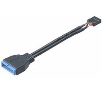 AKASA 19 Pin USB 3.0 Header Male to 9 Pin USB 2.0 Header Female Internal Adaptor