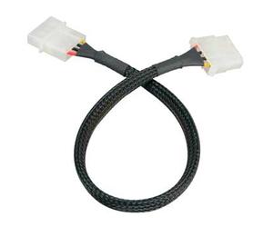 Akasa 30cm PSU Molex 4-pin Exension Cable