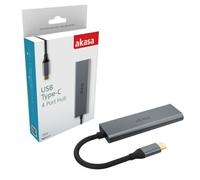 Akasa USB Type-C to 4 Port USB 3.0 Hub