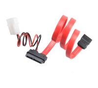 Akasa 40cm SATA cable f/ slimline opticals 0.4 m