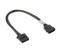 Akasa 4pin Molex PSU Cable Extension - 30 cm (AK-CBPW02-30)