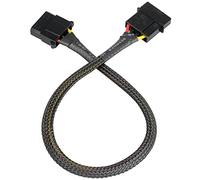 Akasa 4pin Molex PSU Cable Extension | 300mm | AK-CBPW02-30