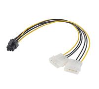 Akasa PCI Express Power Cable Adapter 4 pin to 6 pin