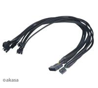 Akasa AK-CBFA03-45 Flexa FP5 5 Fan PWM fan Splitter